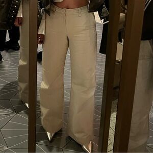 Zara Khaki Trousers